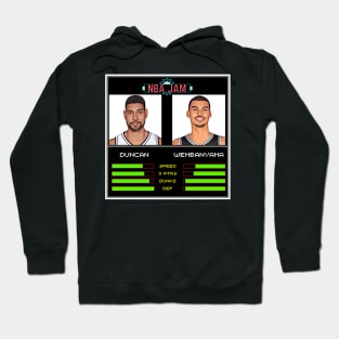 Duncan & Wembanyama - NBA Jam Edition Hoodie